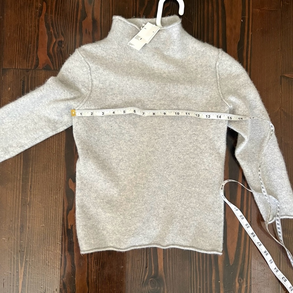 Cozy Gray Turtleneck Sweater